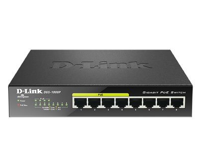 Switch D-Link 8P DGS 1008P