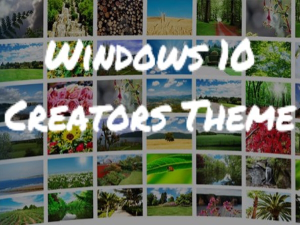 Cách cài đặt hình nền máy tính trên Windows 10 Creators